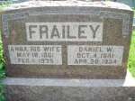 Picture 2 Daniel W. Frailey Civil War Veteran Co F 15 Kentucky CAV October 4, 1841- April 28, 1934