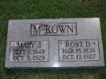Robert D. McKown Civil War Veteran March 15,1836- October 13,1927