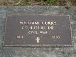 William Curry Civil War Veteran Co H 131 Illinois INF 1811-1893