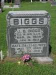 Joseph B. Biggs Civil War Veteran CO B 89 Illinois March 16, 1839- January 6, 1913