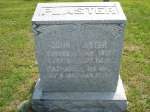 John Plasters Veteran of the War of 1812 October 17, 1794- September 24, 1843